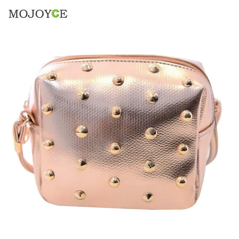 Mini Rivet Women Bags Vintage Women Messenger Bags Shoulder Wpmen Leather Handbag Crossbody Bag Pu Clutch Bolsa Feminina 1