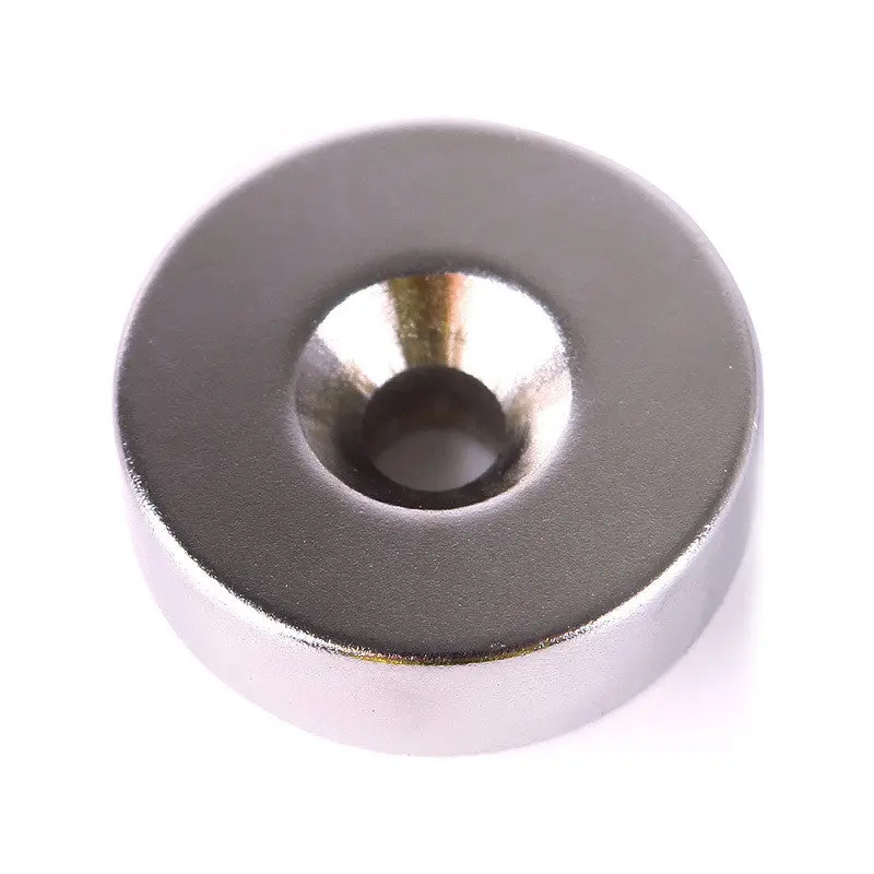 Mini Strong Round Countersunk Neodymium Magnet 30 X 10Mm Hole 6Mm Rare Earth 69373 1