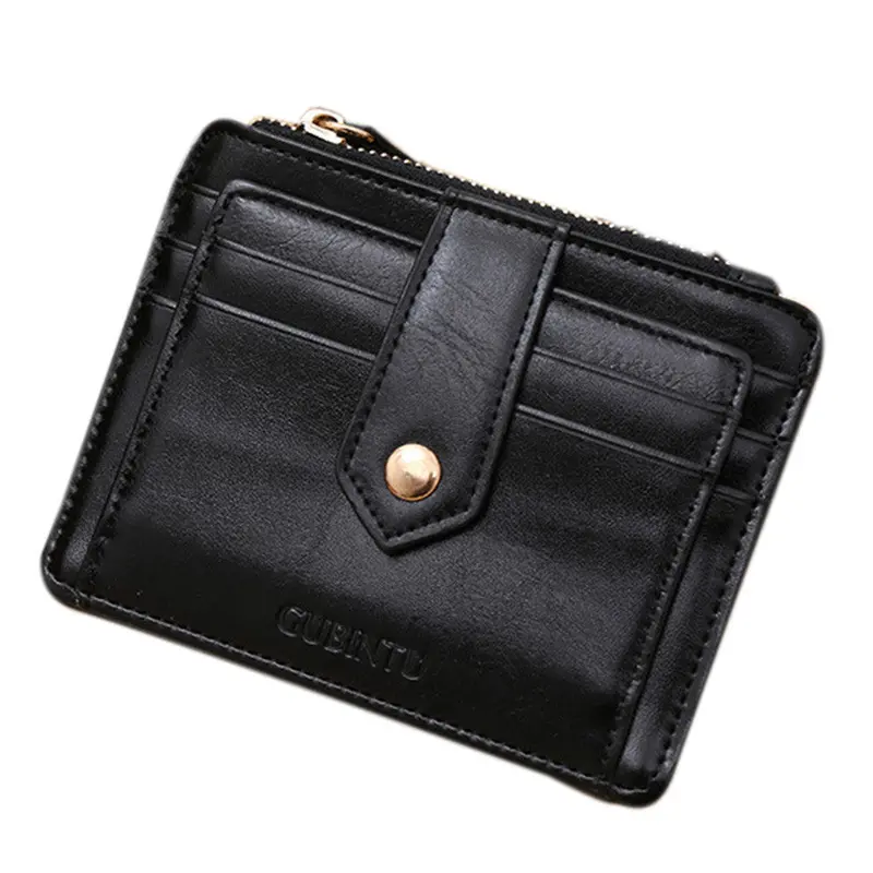 Mini Wallets Small Purse Leather Wallet Women's Purses Clutch Women Money Clip Wallet Bolsa Feminino 1