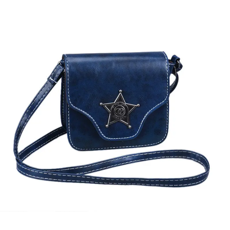Mini Women Bag Artificial Leather Vintage Hasp Shoulder Messenger Bag Hbag 4