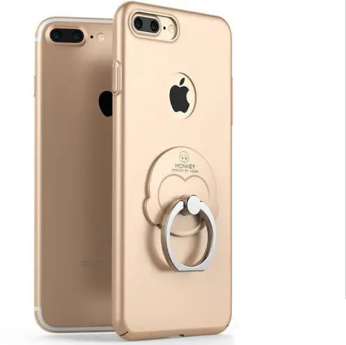Mobile Phone Bag For Iphone 7/7Plus Full Cover Shockproof Ultrathin Metal Hard Stand Case Holder 1