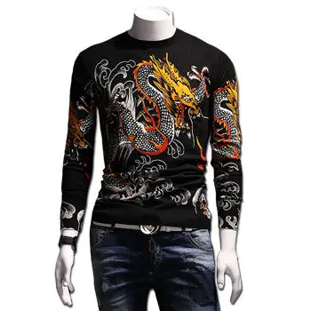 Model Wool Sweaters And Pullovers Wearhombre Casual Slim Fit Long Sleeved O Neck Knitted Sweaters 1