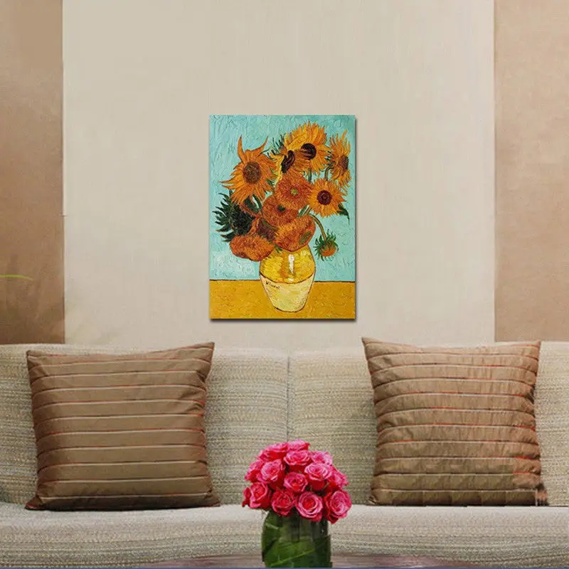 Modern Wall Art Home Decoration Printed Oil Painting Pictures Canvas Prints In Flower Pot Still Life 87522 1