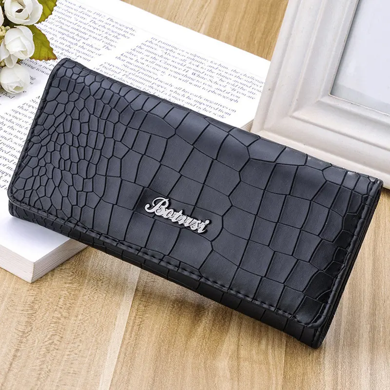 Mojoyce Brand Handy Long Wallet Women Luxury Leather Wallet Credit Card Holder Money Womens Wallets And Purses Bolsa Feminina 1