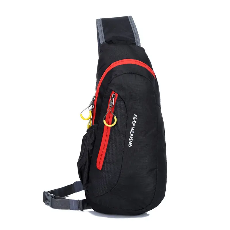 Mojoyce Nylon Bag Men Waterproof Chest Bags Casual Running Outdoor Diagonal Package Unisex Bolsa Tranvel Borse 1