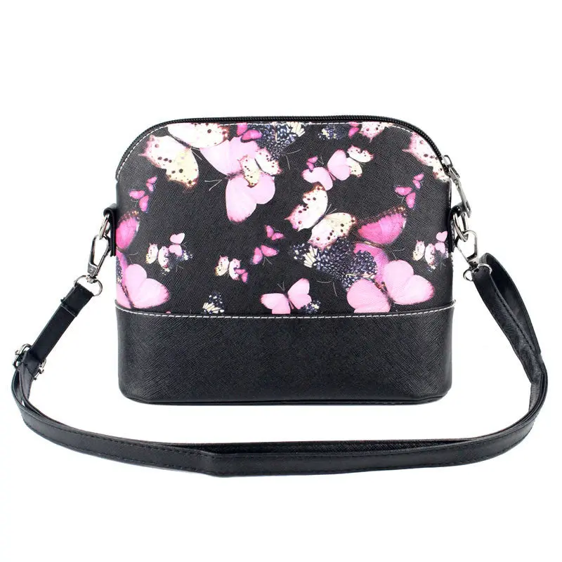 Mojoyce Women Bag Floral Print Handbag Messenger Leather Cross Body Bags Bolsas Satchel Tote Clutch Small Bolsa Feminina 1
