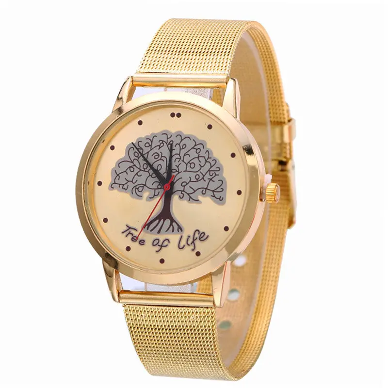 Montre Ladies Quartz Watch Gold Watch Clock Women Stainless Steel Analog Wristwatch Relogio Feminino 1