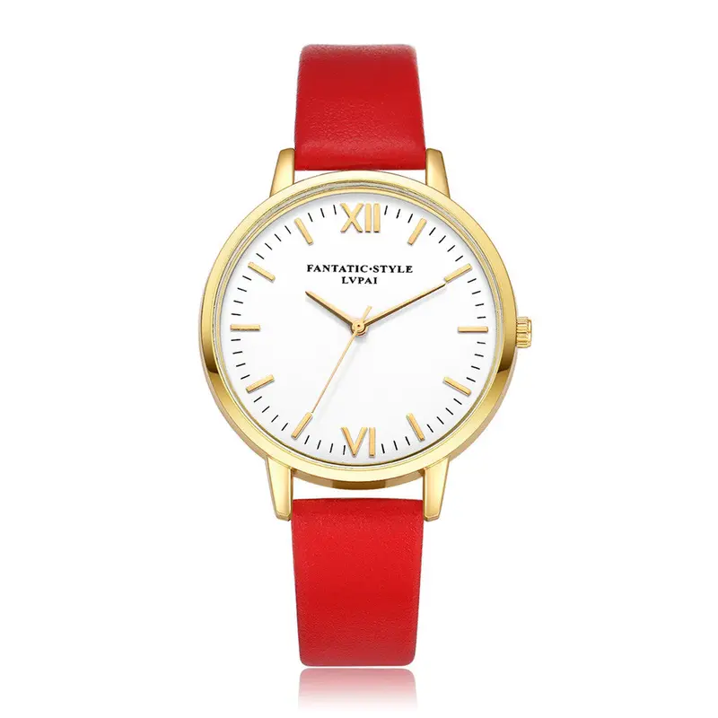 Montre Retro Watch Women Relojes Mujer Leather Band Quartz Wrist Watches For Women Bayan Kol Saati Ladies Watch Feida 7