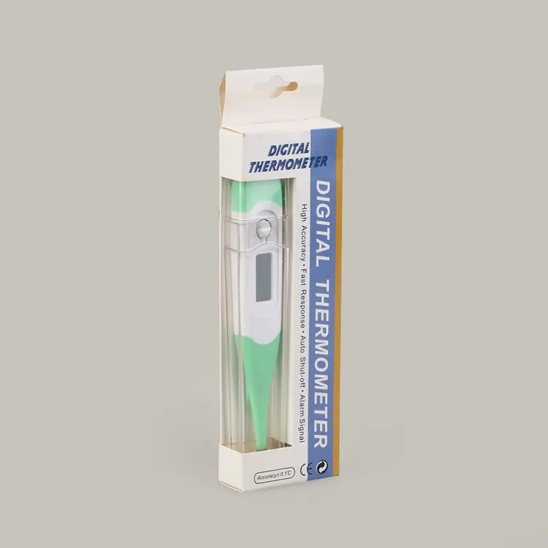 Mt-403S Digit Lcd Heating Thermometer Tools Food Plastic Child Adult Body Mouth Armpit Temperature Measuret 1