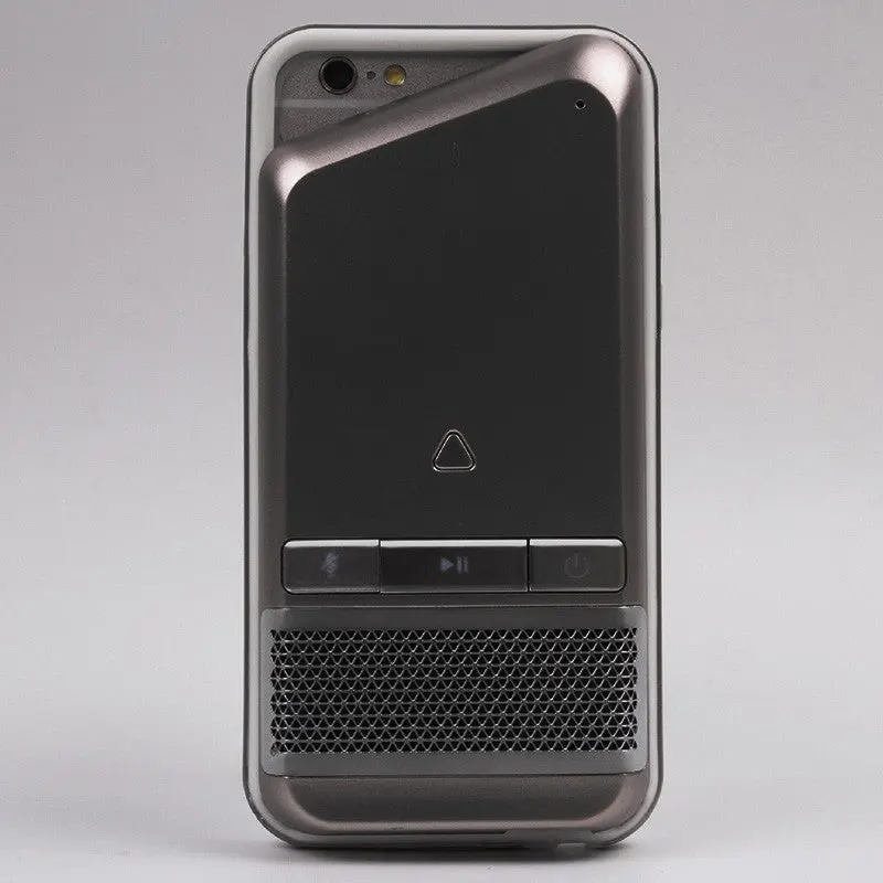 Multi-Function Luxury 1800Ma Power Bank Bluetooth Speaker Metal Phone Case For Iphone 6 6S 4.7" Cases Cover 1