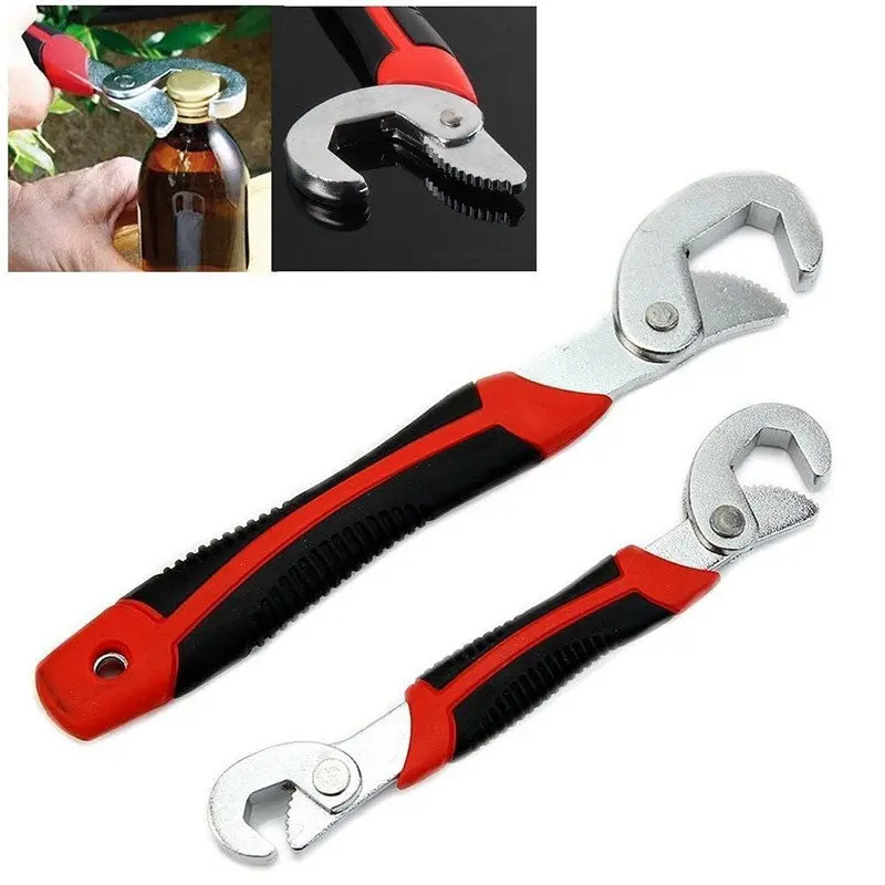 Multi-Function Tool 9-32Mm Universal Quick Snap'n Adjustable Spanner Wrench Set 82036 1