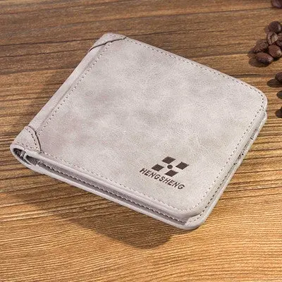 Multifunction Man Wallets 3 Colors Mens Matte Design Luxury Business Wallet Card Holder Pocket Purse Pounch 3