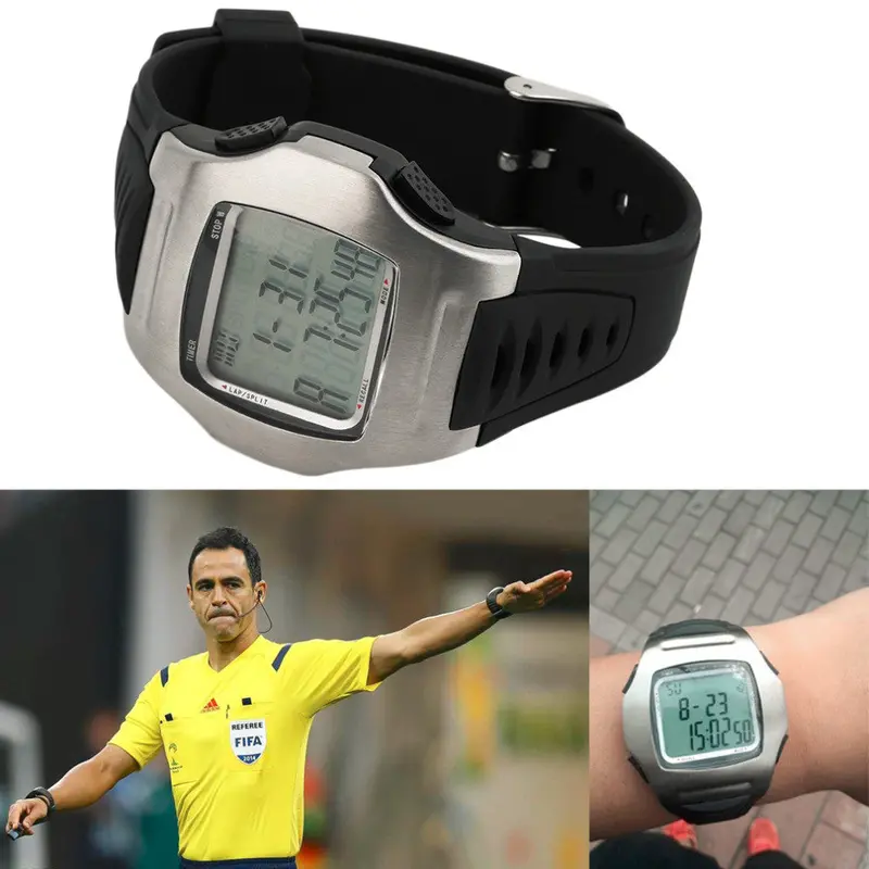 Multifunction Watches Soccer Referee Watches Stopwatch Timer Chronograph Countdown Football Clubwatch 1