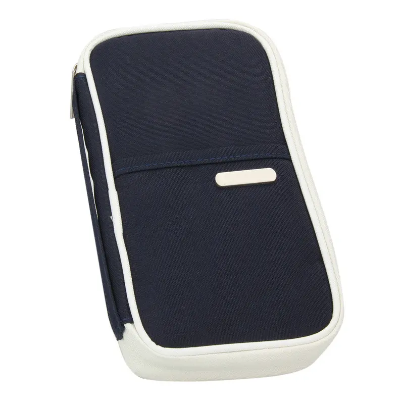 Multifunctional Oxford Wallet Ticket Check Passport Case Organizer Passport Id Card Holder Ticket Credit Card Clutch Bag 1
