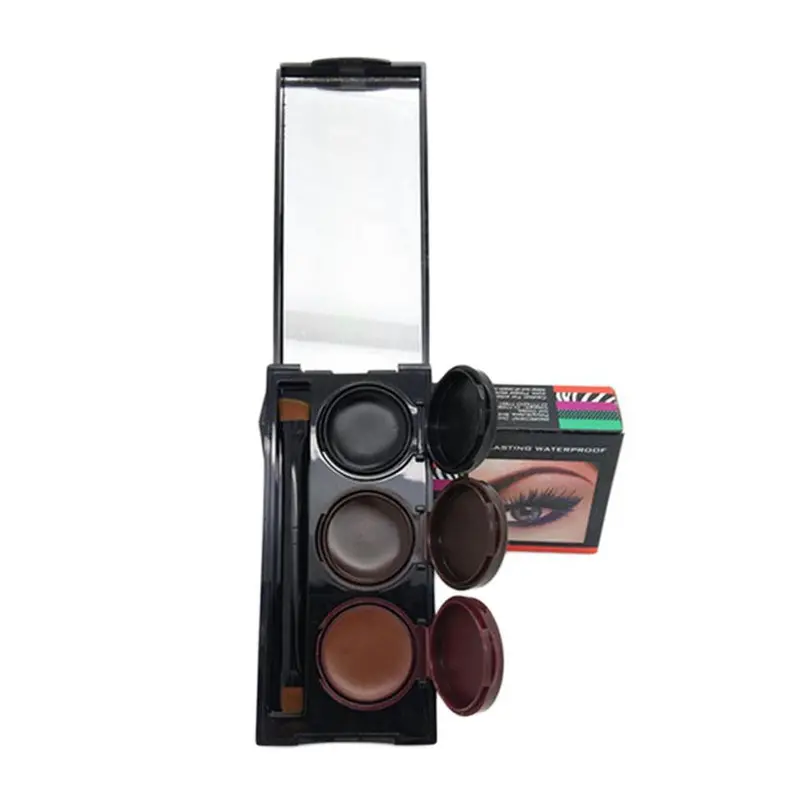 Music Flower Makeup Eyeliner Gel Eyebrow Powder Palette Waterproof Lasting Smudgeproof Cosmetics Eye Brow Enhancers 1