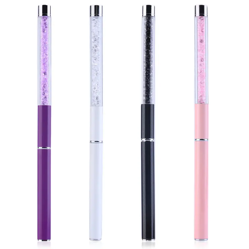 Nail Art Care Tools Crystal Gel Pen Brush Handle Nail Art Tool Pen 1