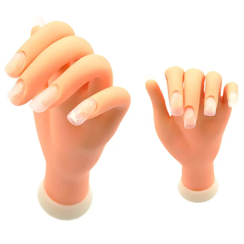 Nail Art Practice H St Plastic Model Nail H Training Tool For Acrylic Gel 1