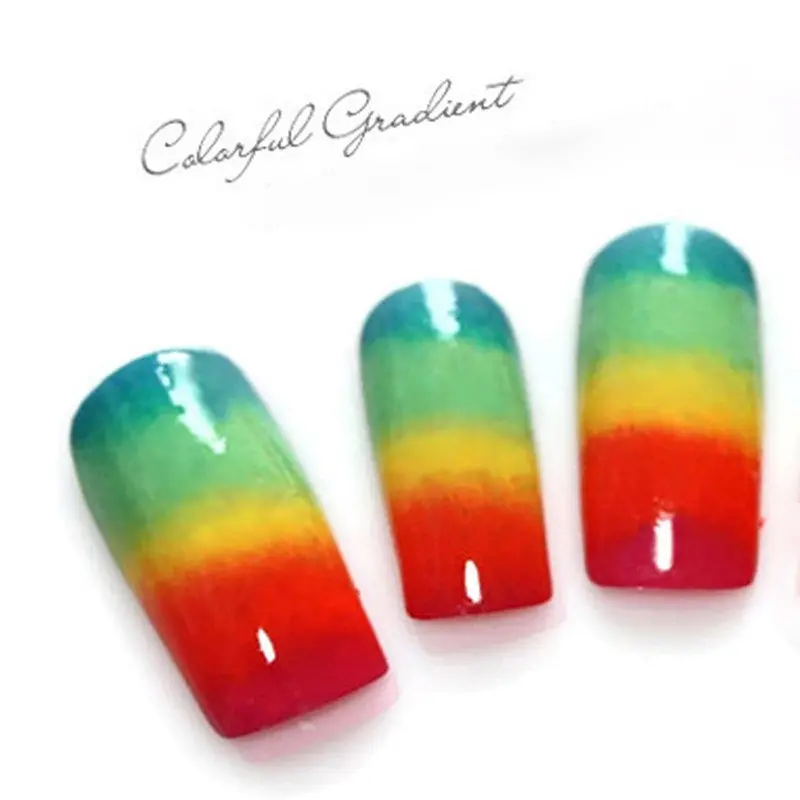 Nail Art Sponges Stamping Polish Template Transfer Manicure Diy Tool 1