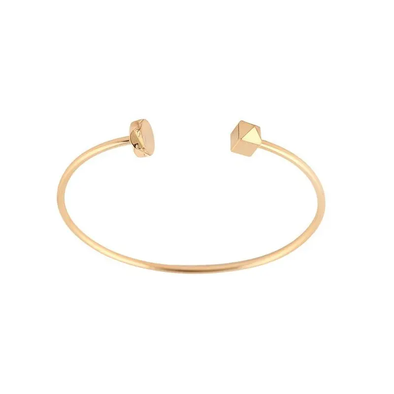 Nail Bangles Triangle Cone Bracelets Bangles Party Wedding Gift G072 1