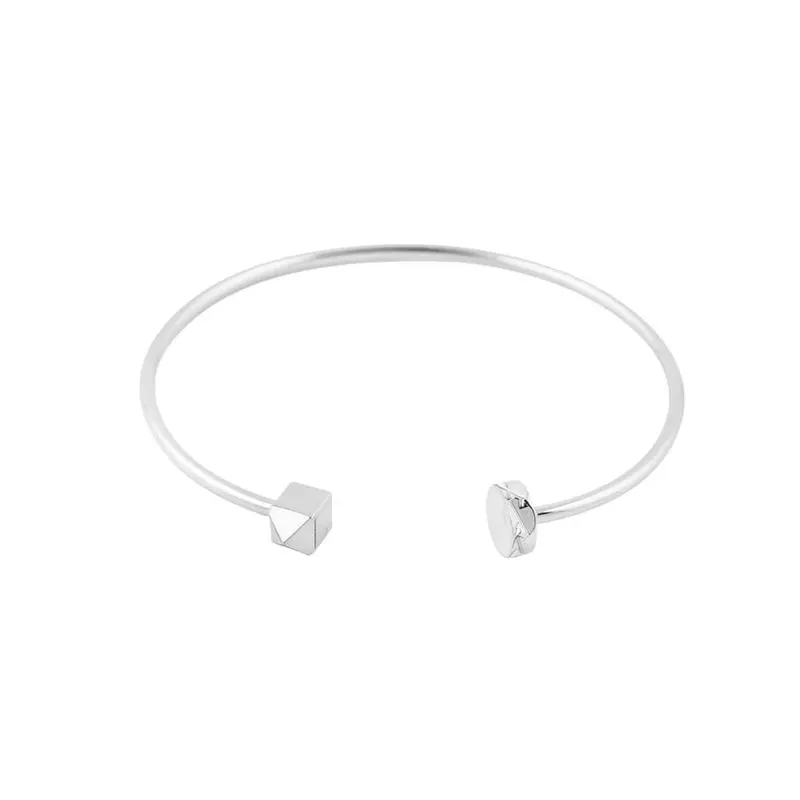 Nail Bangles Triangle Cone Bracelets Bangles Party Wedding Gift G072 2
