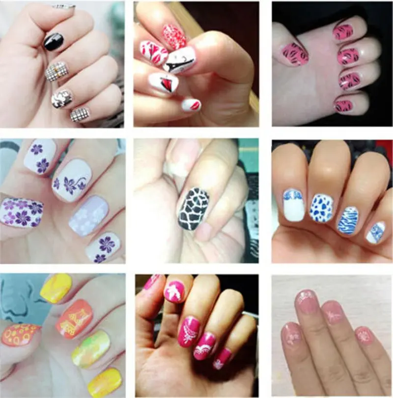 Nail Stamping Printing Plate Image Stamps Plate Manicure Nail Art Decor 1