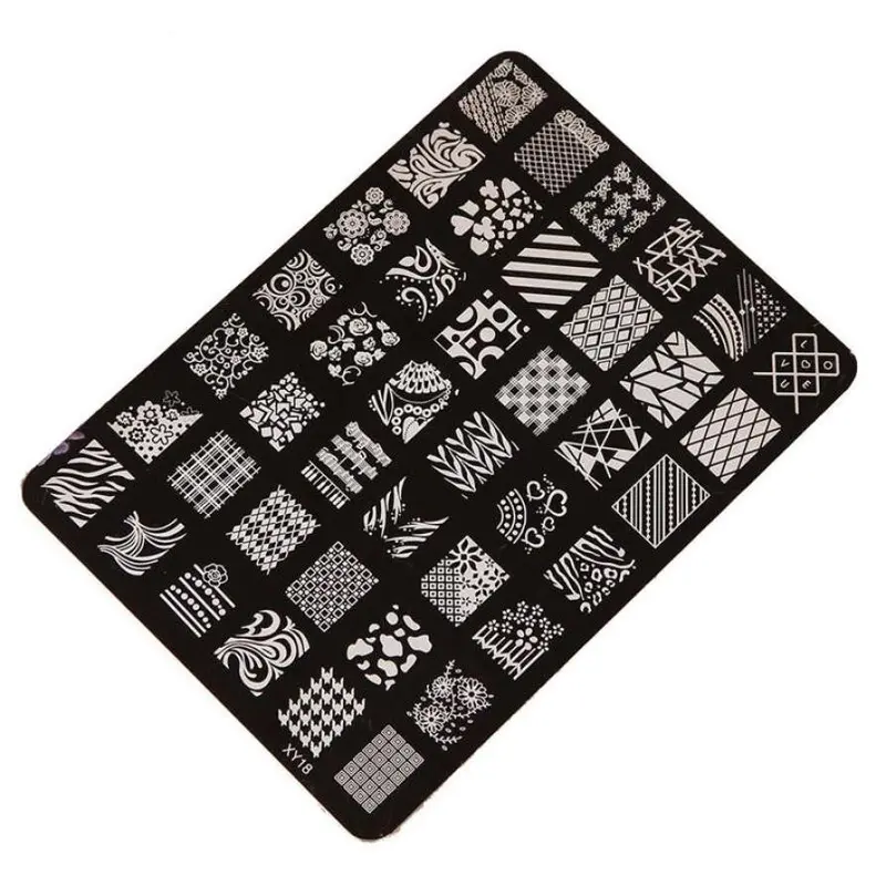 Nail Stamping Printing Plate Image Stamps Plate Manicure Nail Art Decor 2