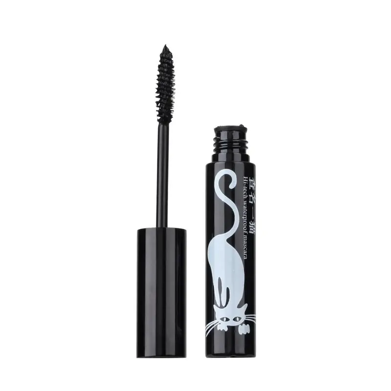 Natural Fiber Unique 3D Mascara Eyelash Long Curling Lashes Extension Black 1
