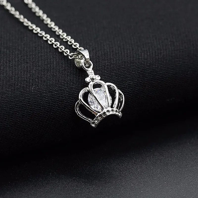 Necklace Gift For Women Crown Pendant Necklace Chain Necklace Fine Jewelry Feida 2