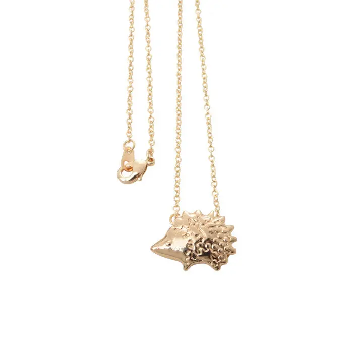 Necklace Hedgehog Pendant Necklace Trendy Simple Animal Party Necklace 30Pcs-N148 1
