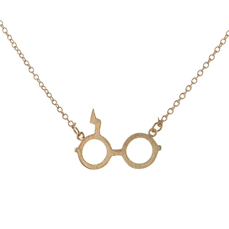 Necklace Lightning Glasses With Scar Jewelry Necklace Party Gifts N182 1