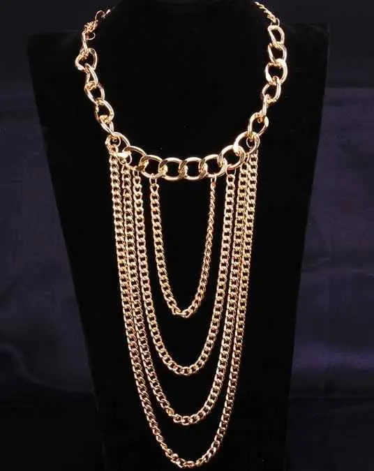 Necklace Men Multilayer Statement Necklaces Colares Hand Madeball192 1