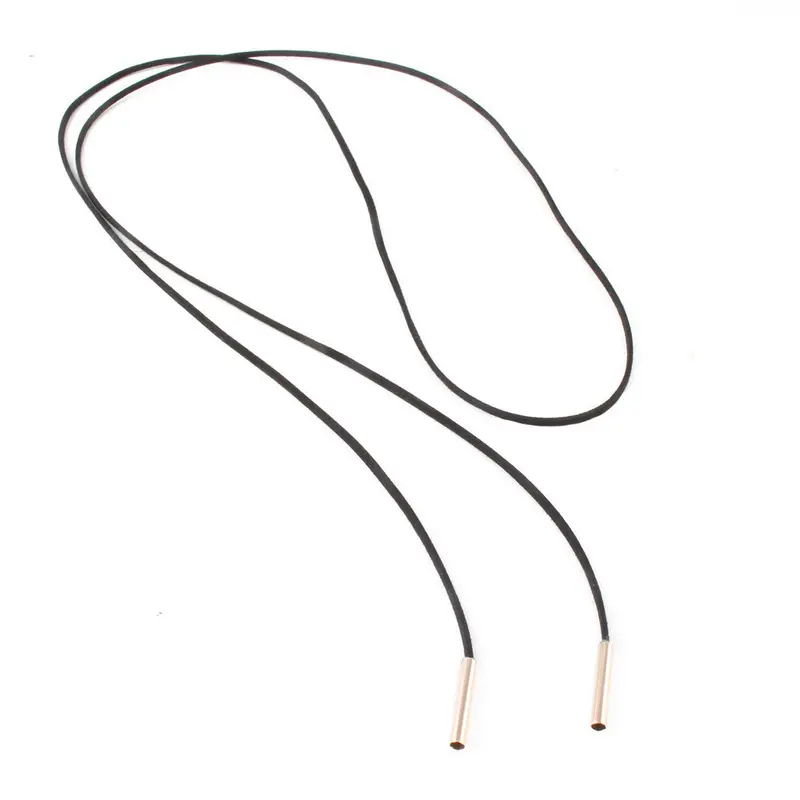 Necklace Women Punk Gothic Long Black Chain Stretch Elastic Tassel Necklaces Jewelry Gift For Girl 1