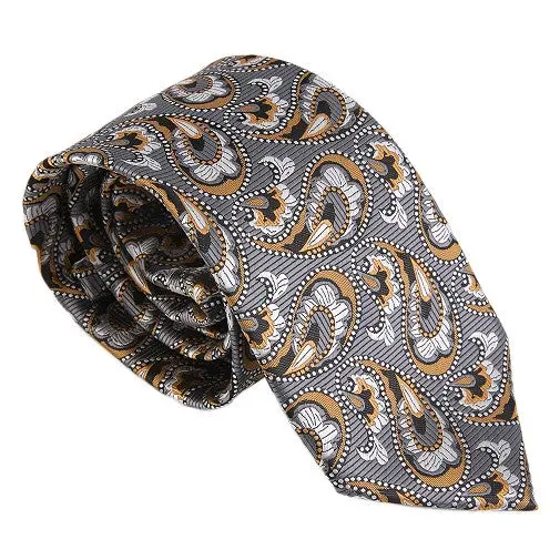 Necktie Multicolorwedding Flower Structure Paisley Necktie 1