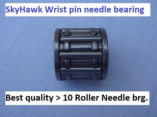 Needle Bearing, 10 Roller For 10Mm Dia. Piston Wrist Pin. 1