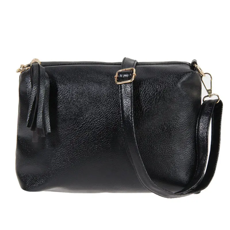 New Brand Women Bag Soft Pu Leather Crossbody Bag Shoulder Women Messenger Bag Candy Color 1