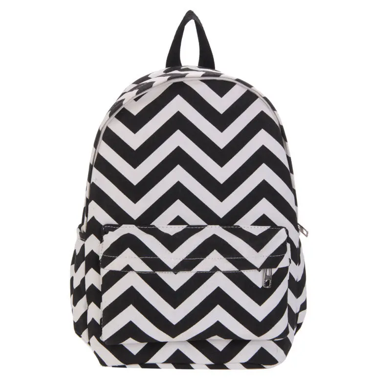 New Cartoon Printing Canvas Backpack School Rucksack Backpack Women Travel Bag School Bags For Teenagers Mochila Feminina 4