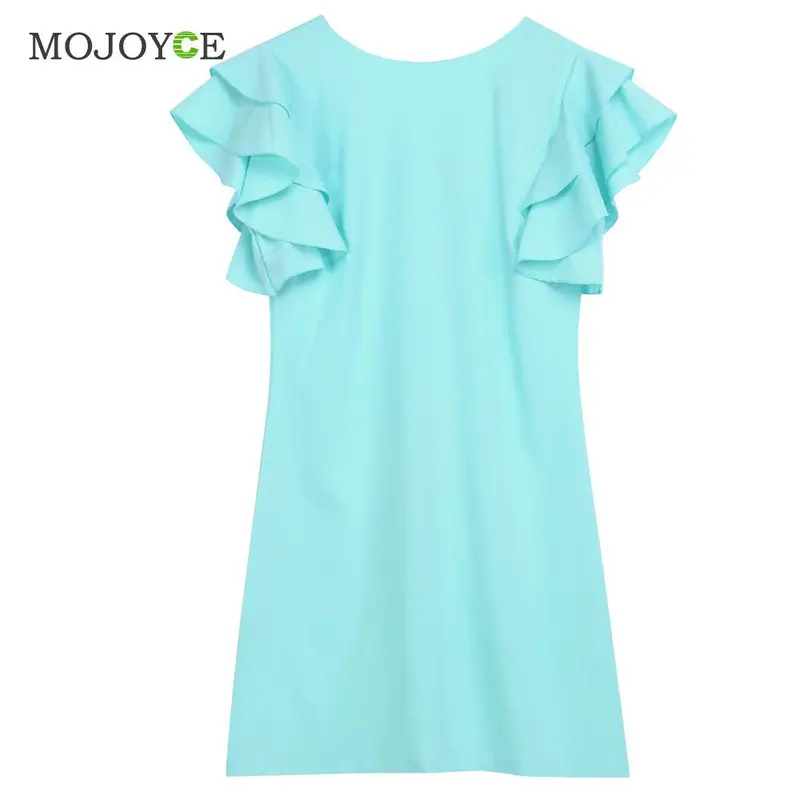 New Casual Style Butterfly Sleeve Party Dresses Vestidos Women Dress Sexy Backless Dress Vestido De Festa 1