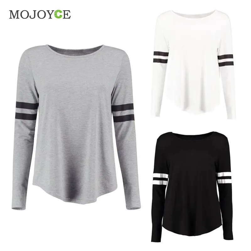 New Fashion Boohoo T Shirts Tops Long Sleeve Shona Baseba Women Tops Tee Shirt Blusa 6