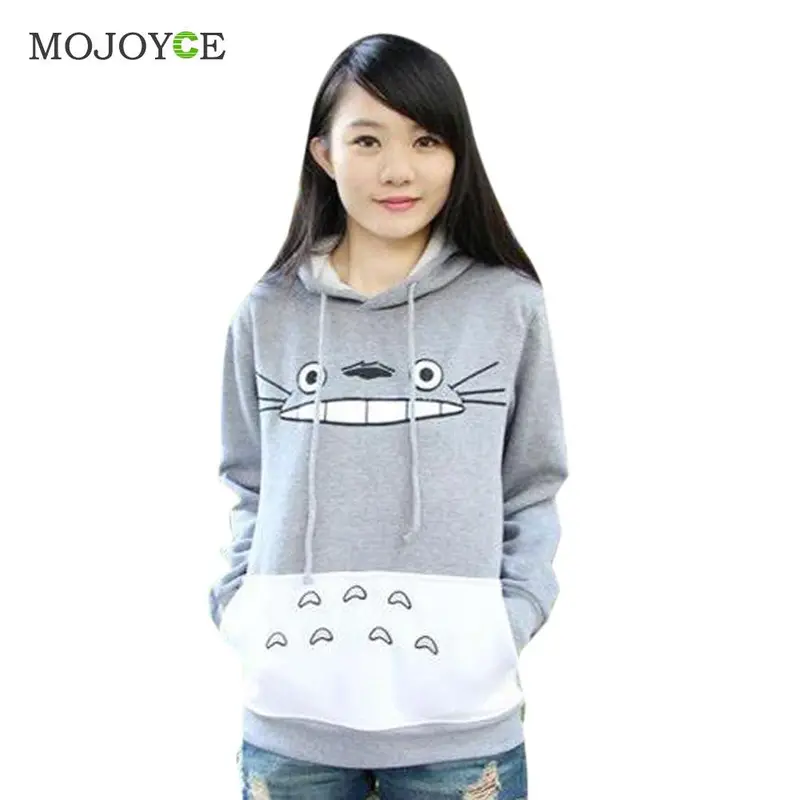 New Fashion Men Women Cartoon Totoro Hoodie Sweatshirt Women Unisex Pullover Sweatshirt Hoodies Women 1