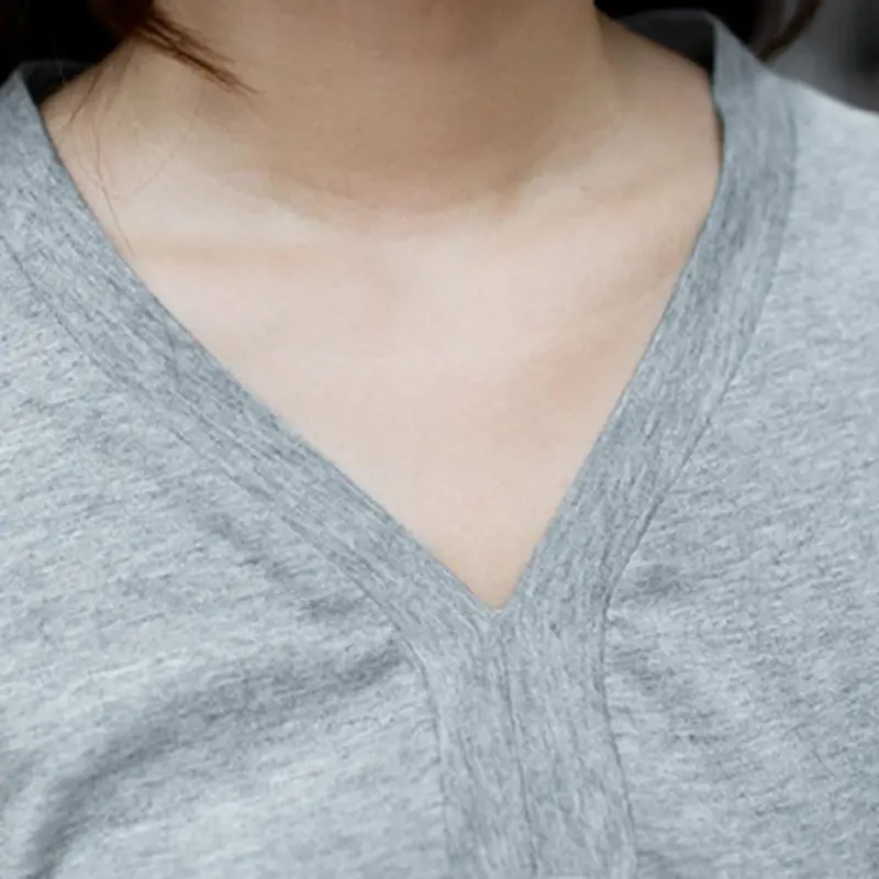 New Fashion Printed Tee Shirt Sexy Women Ladies Batwing Loose T-Shirt Irregular Split Long Tops Short Sleeve Slit Blusas Tee 4