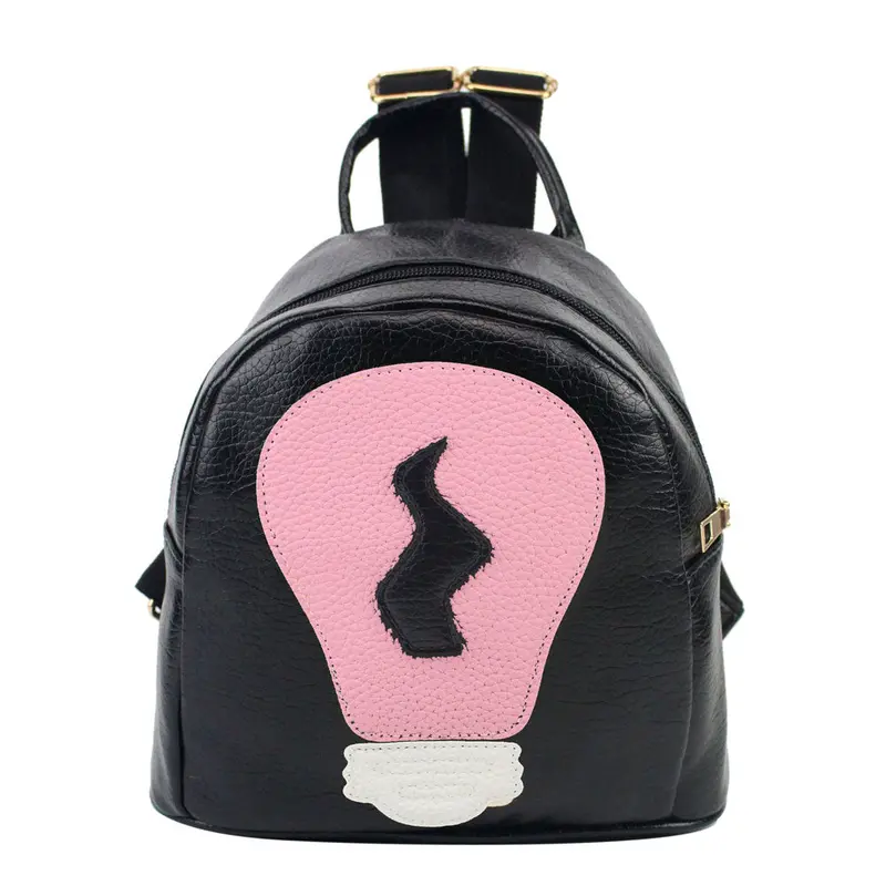 New Fashion Printing Backpacks Mochilas Cartoon School Bags For Teenagers Pu Leather Backpack Women Mochila Feminina 1