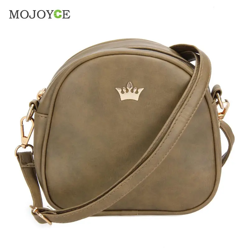 New Fashion Women Leather Handbag Pu Women Messenger Bags Retro Shoulder Crossbody Bag Female Daily Clutches Shopping Tote 1
