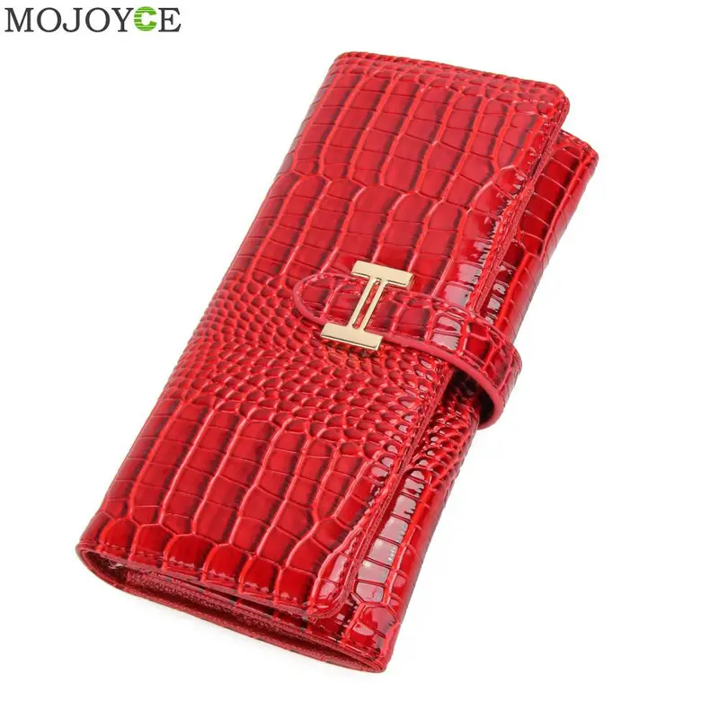 New Fashion Women Wallets Pu Leather Long Wallets Card Coin Purse Brand Capacity Clutch Card Holder Pouch Female Wallets 1