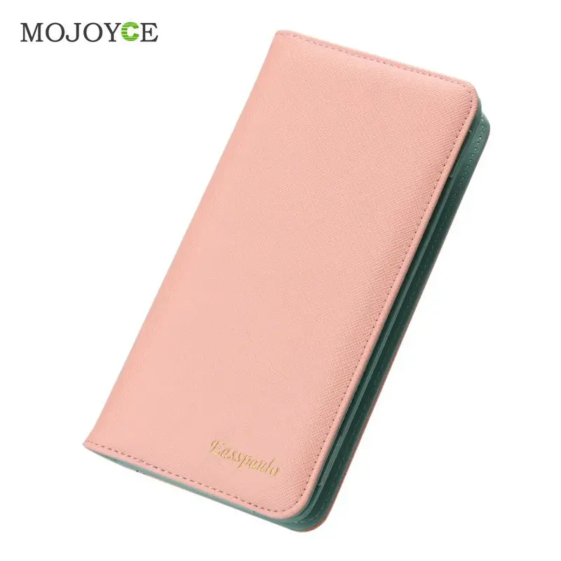 New Fasion Women Long Size Wallet Pu Leather Large Capacity Zipper Card Holder Fold Wallet Portefeuille Clutch Carteras Mujer 1