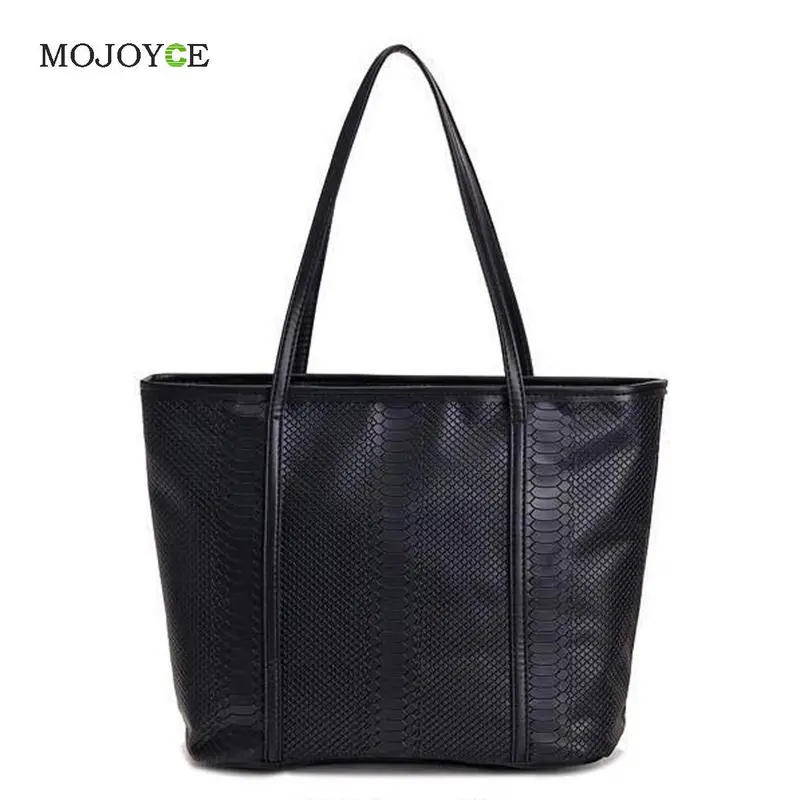 New Leather+Pu Women Bag Leather Handbag Bags Fashion Shoulder Tote Bag Large Handbag Crocodile Pattern Bolsas 2