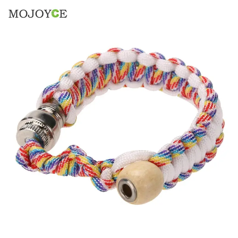 New Men Women Portable Metal Bracelet Smoking Pipe Jamaica Rasta Weed Pipe 5
