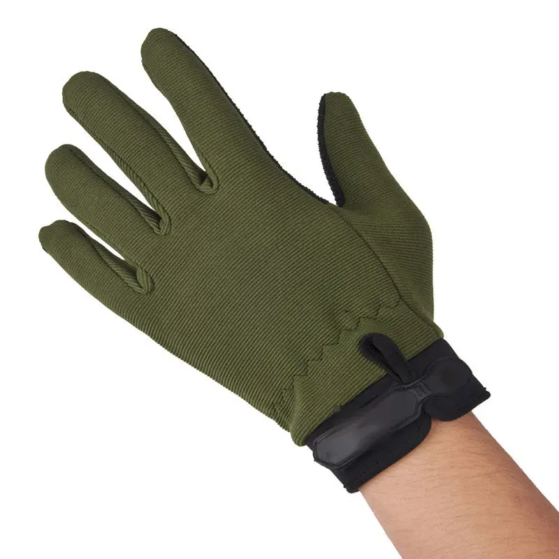 New Motorcycle Bike Tactical Airsoft Riding Hunting Full Finger Gloves Cycling Anti Slip Gloves 5