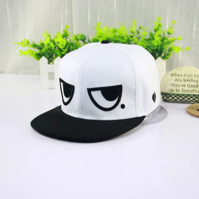 New Novelty Unisex Men's Women's Adjustable Baseball Eyes Snapback Pattern Caps Fashion Hip-Hop Cap Hats 1