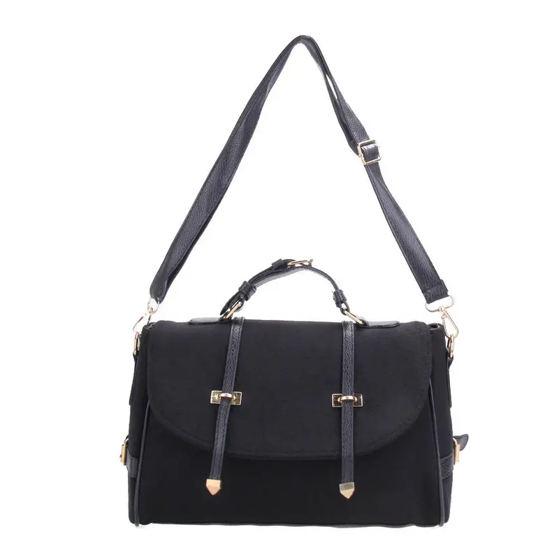 New Nubuck Women Leather Handbag Retro Motorcycle Shoulder Bag Women Messenger Bag Tote Bolsas Feminina Sac A Main 1
