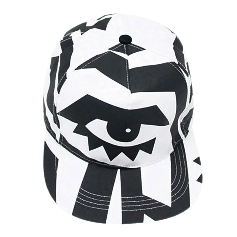 New Style Eye Pattern Snapback Cap Hip Hop Cap Snap Back Fashion Baseball Cap Women Men Sport Snapback Hat Sun Hat 1